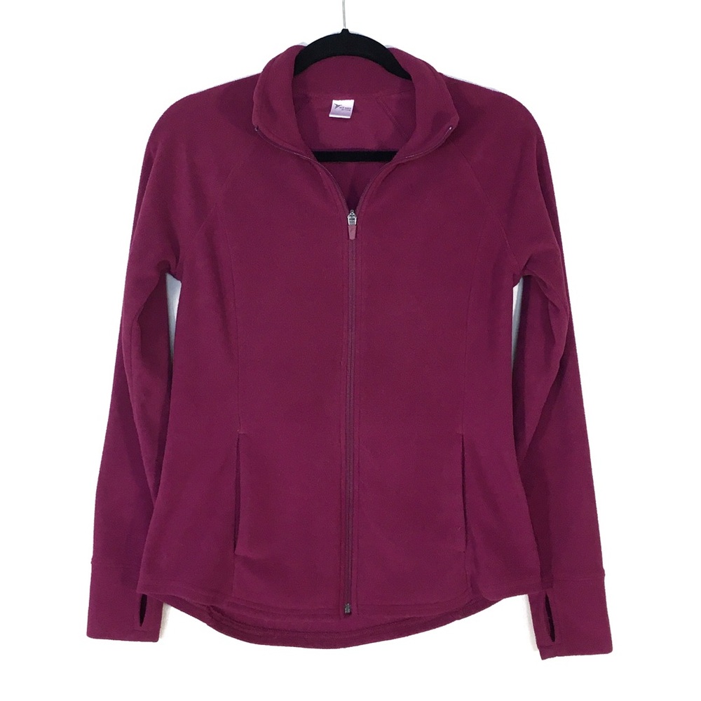 Old Navy Purple Active Lightweight Microfleece Jacket, Women's XS - Picture 4 of 11